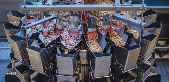 Sante Cereals 16 Head 2 Mix Multihead Weigher Full View (PR Shot)