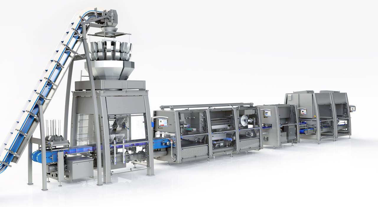 Integrated Production Line Solution for Ready Meals from Ishida